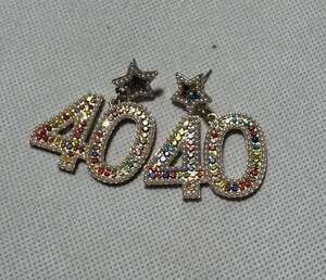 40th Birthday Earrings , Sparkle, Pink Beaded Earrings, Milestone Birthday - ,